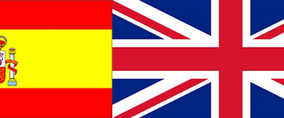 bandiera spagnola e inglese 400